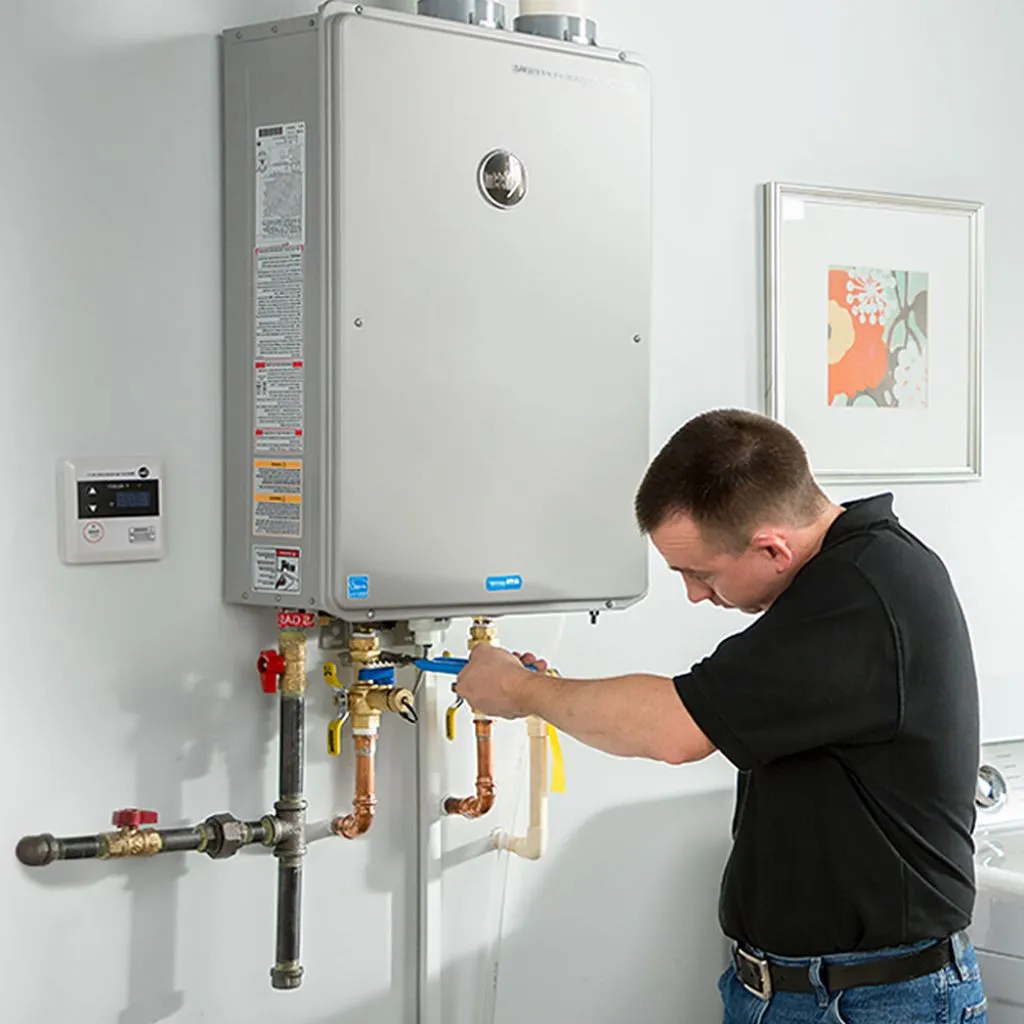 tankless water heater repair in Amistad, NM